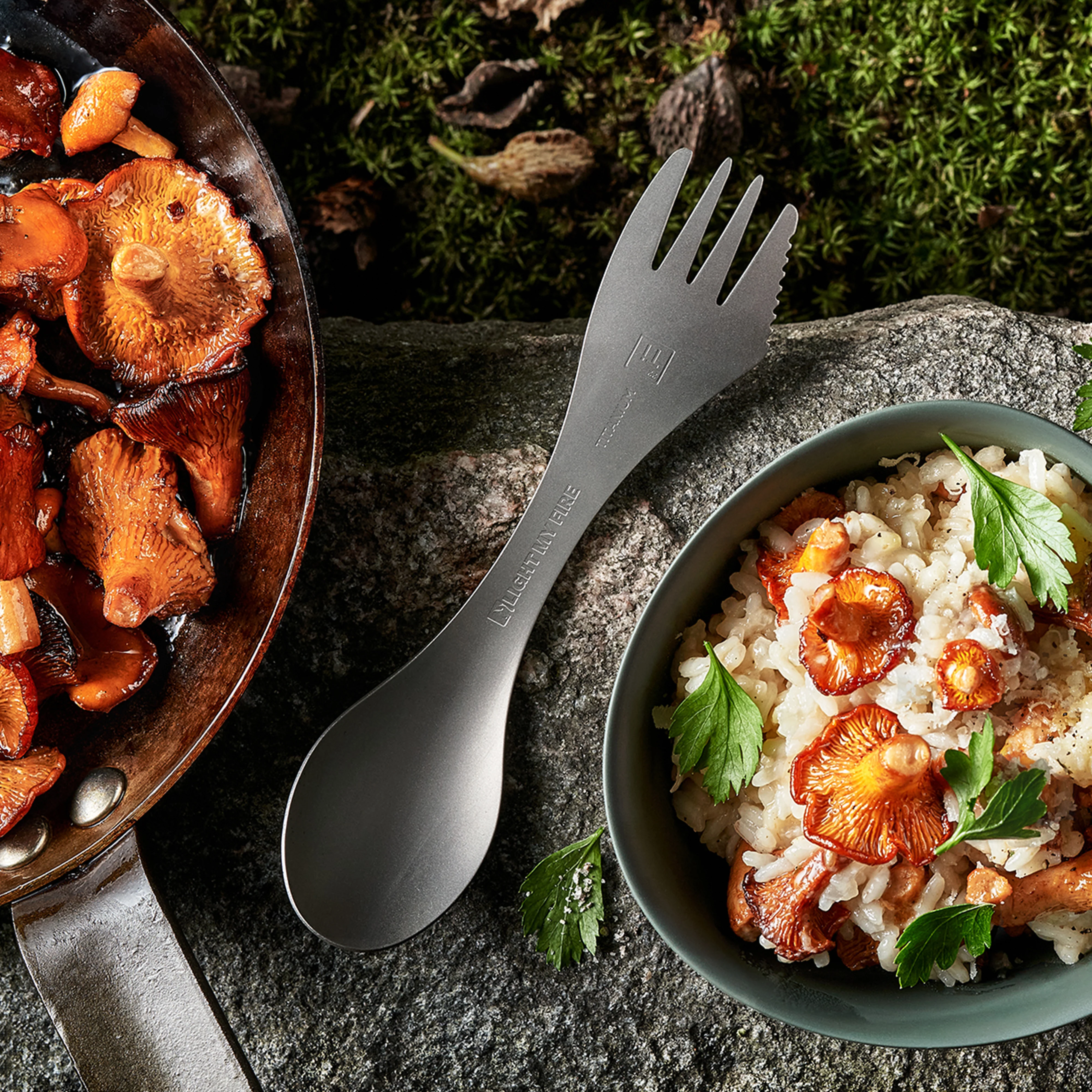 Swedish Spork titanium US - Image 3